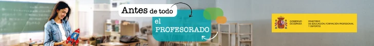 Antes de todo, el profesorado. Ministerio de Educación, Formación Profesional y Deportes